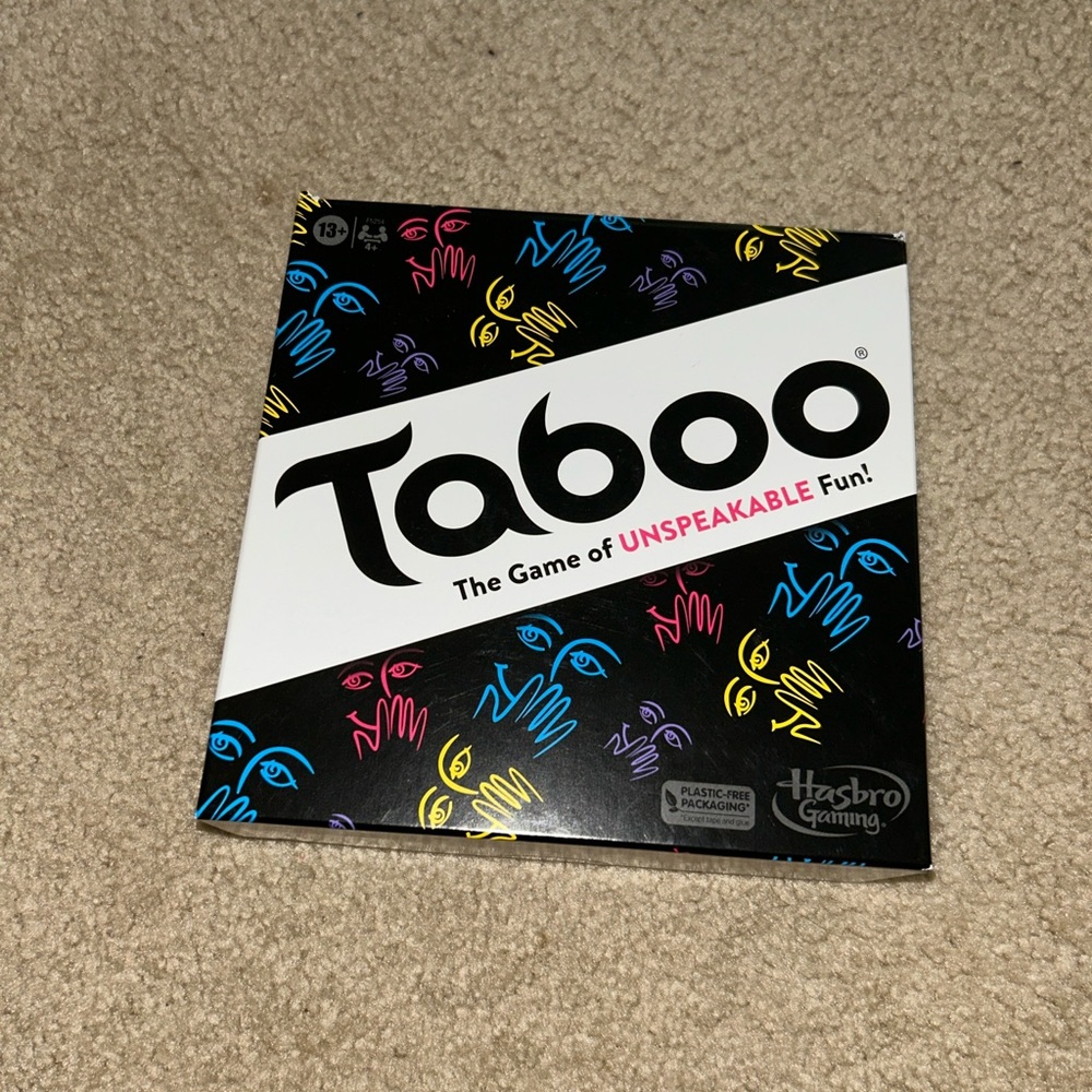 Hasbro Black Taboo Board Game